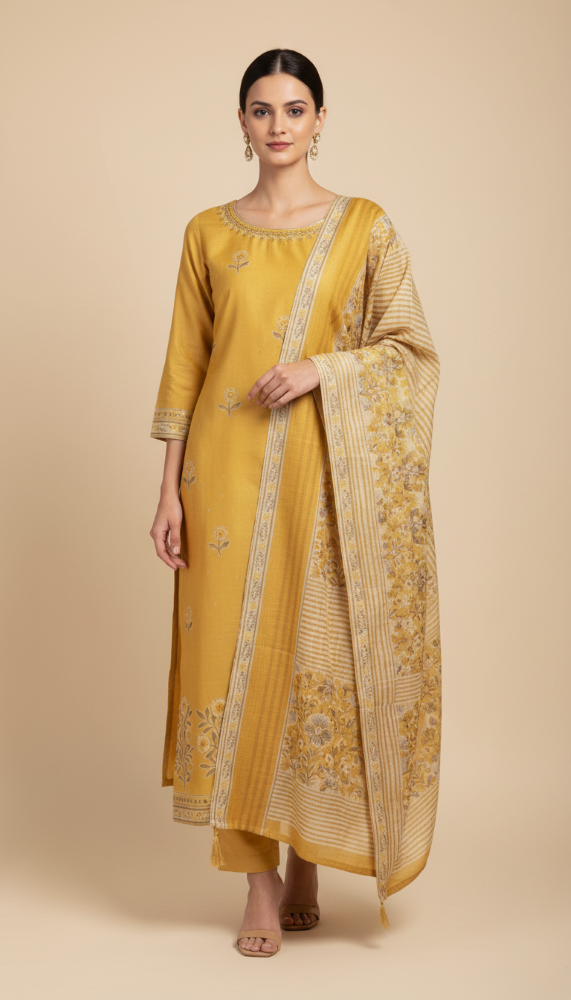 WOMEN ETHNIC CHURIDHAR L/P